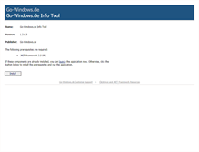 Tablet Screenshot of infotool.go-windows.de